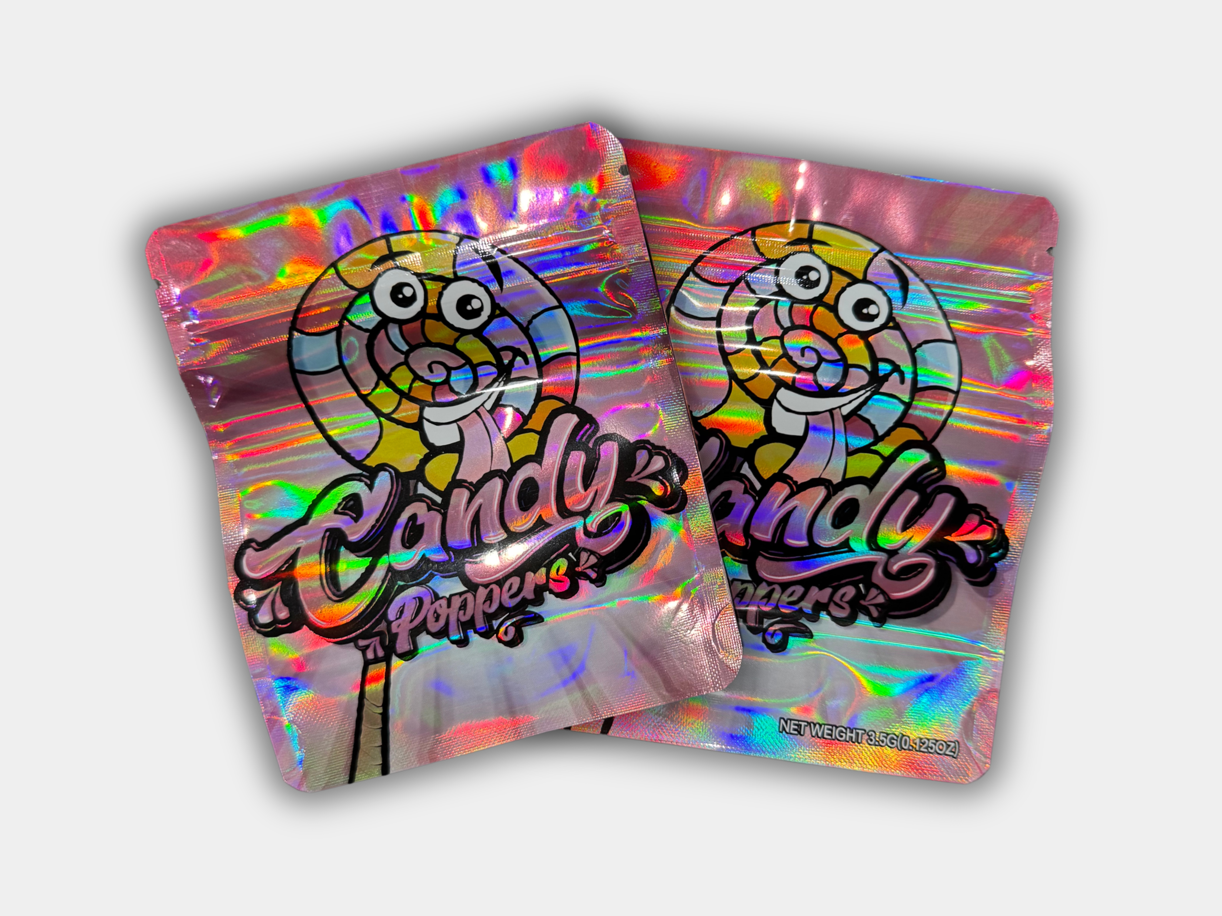 Candy Poppers Mylar Bag 3.5G | Smell Proof – Gorilla Boyz Inc
