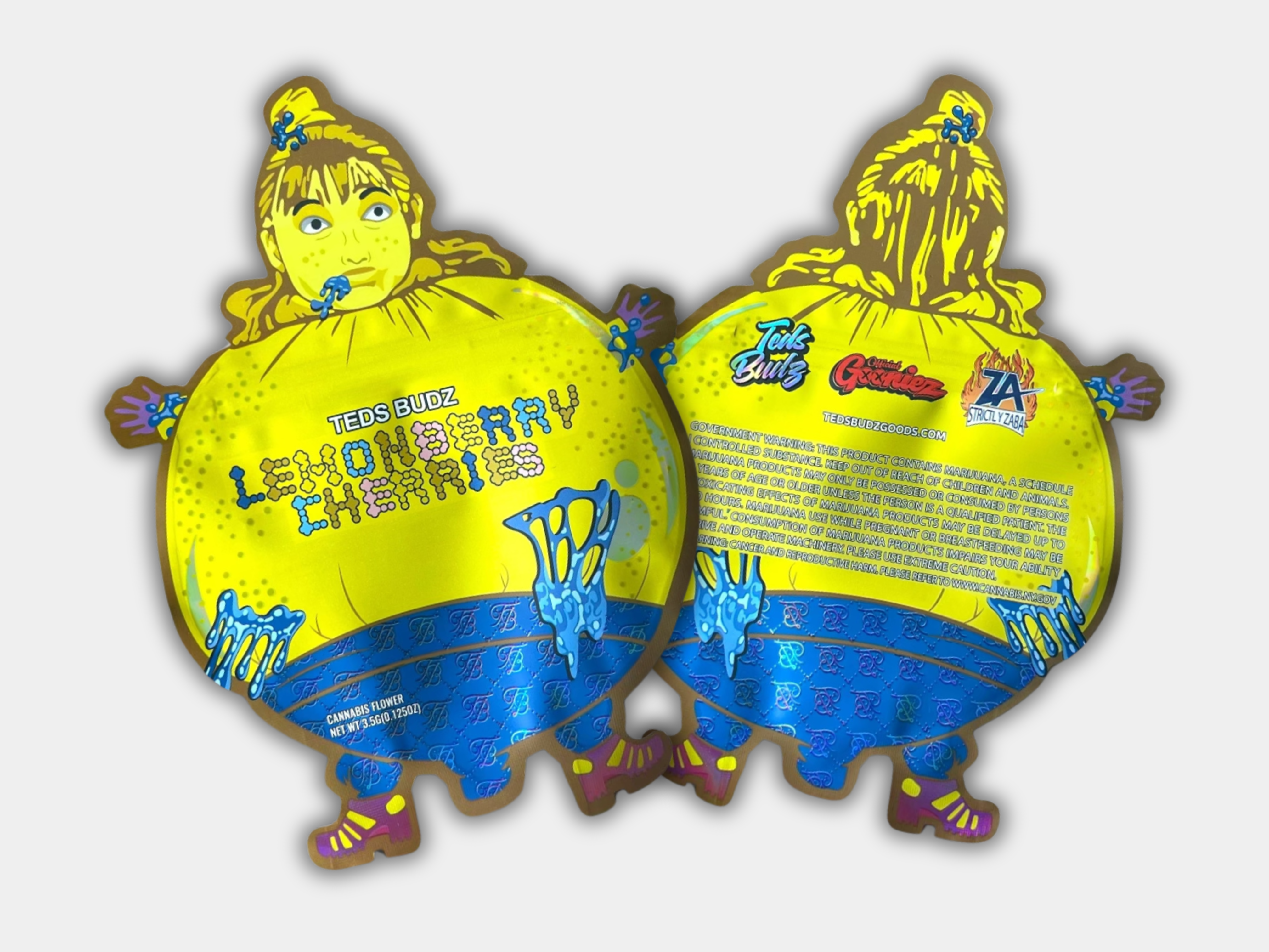 Teds Budz Lemonberry Cherries Mylar Bag 3.5 Grams | Smell Proof