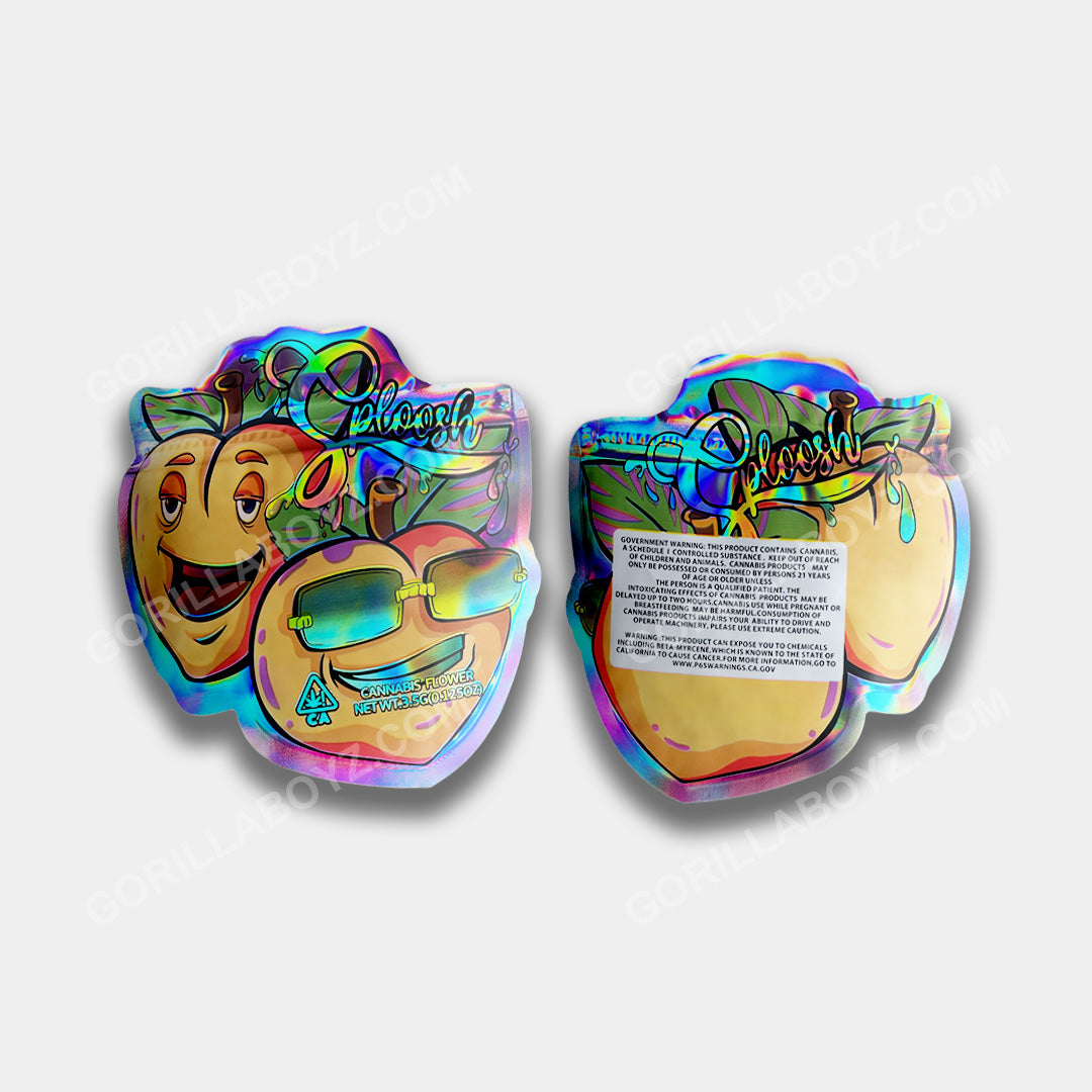 送料込/追跡付◆santa monica◆ボリュームUPワイヤー/ペイズリー Mylar Bags 3.5 Grams Sploosh Sherb Money | Smell-Proof
