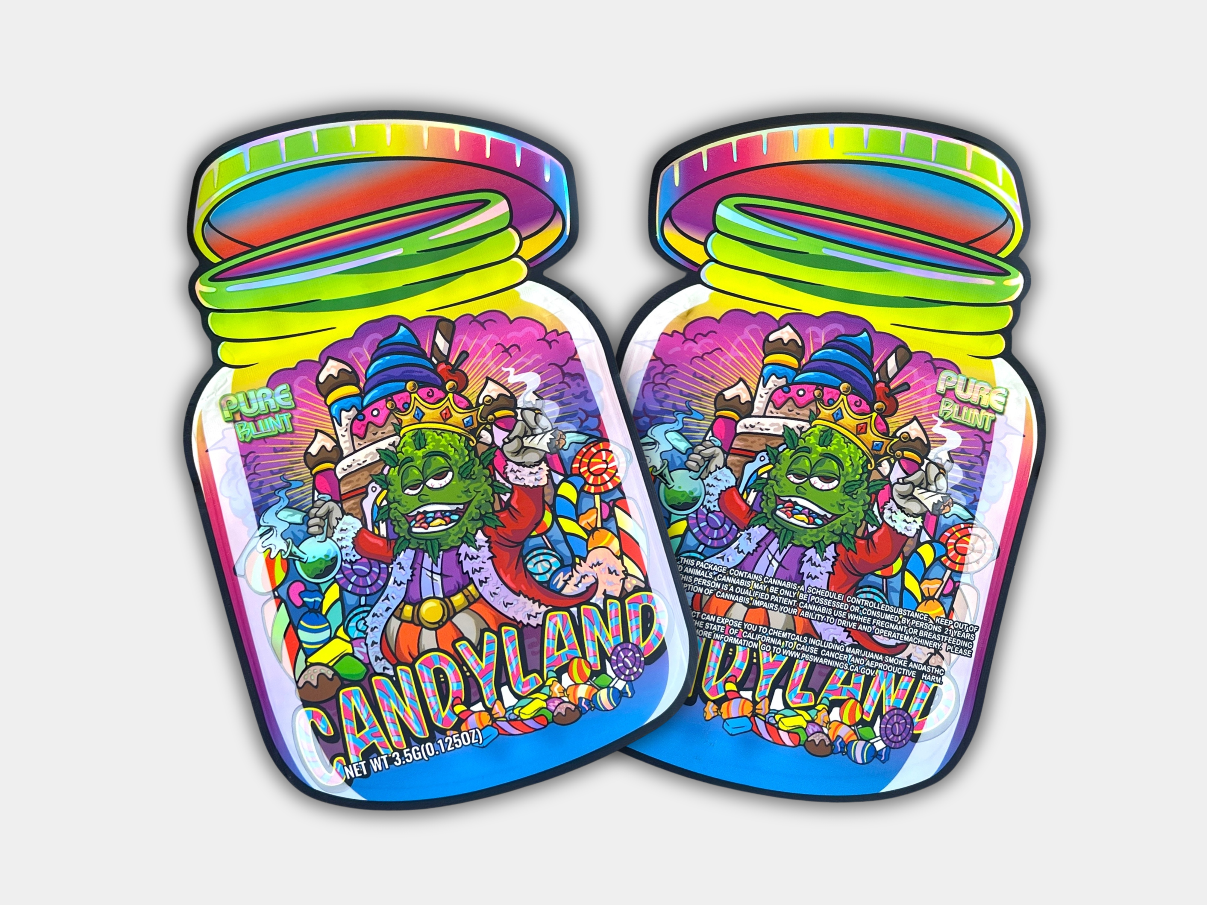 Candyland Mylar Bag 3.5 Grams | Smell Proof – Gorilla Boyz Inc