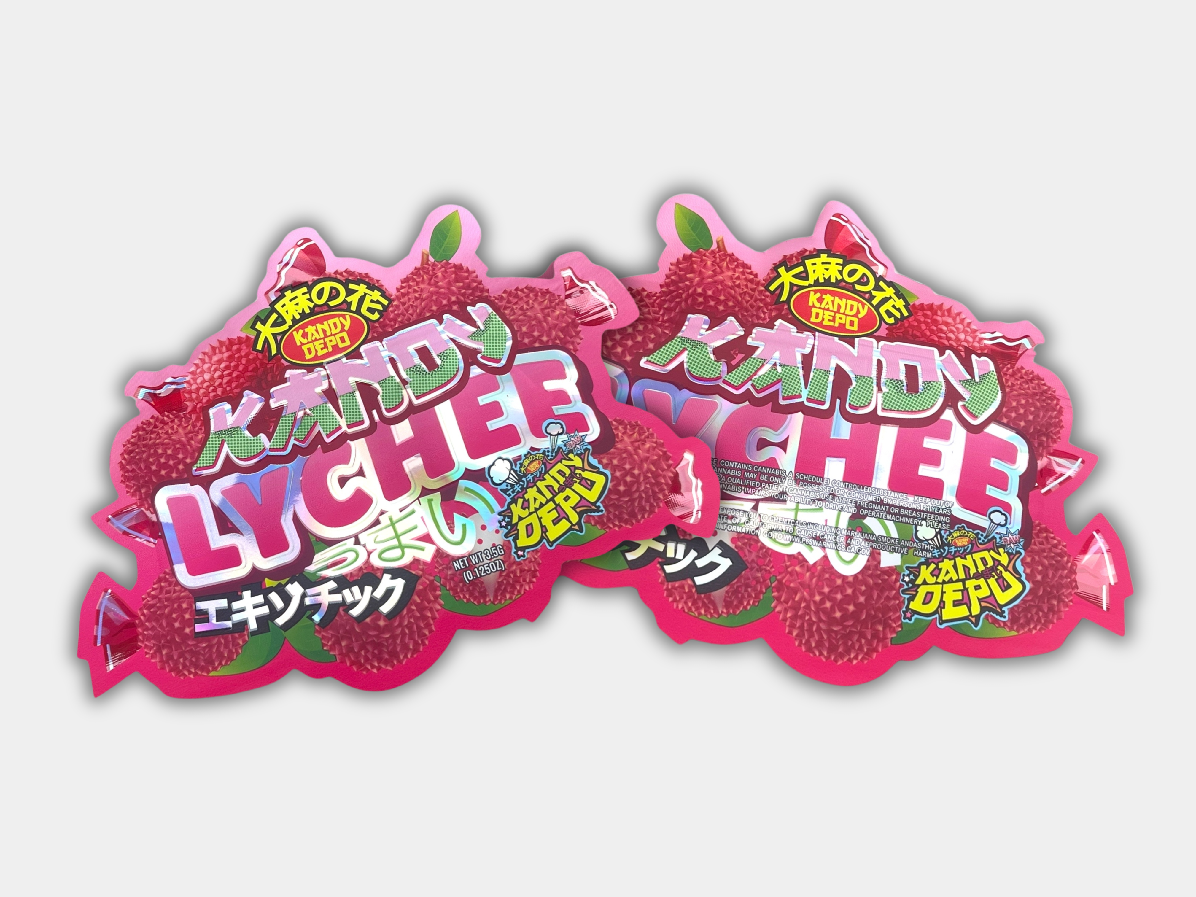 Kandy Lychee Mylar Bag 3.5G | Smell Proof – Gorilla Boyz Inc