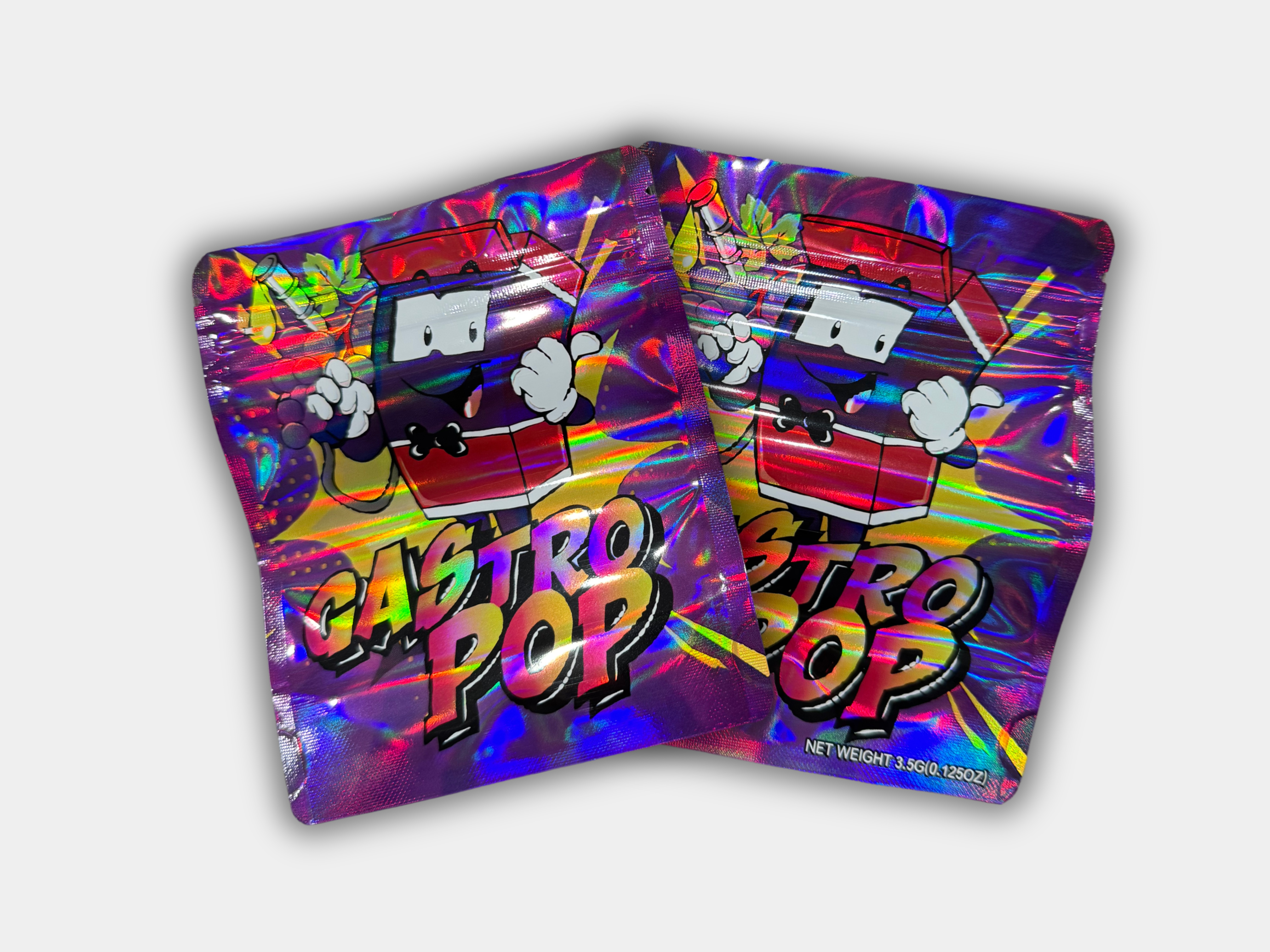 Gastro Pop Mylar Bag 3.5G | Smell Proof – Gorilla Boyz Inc