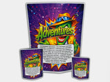 Adventures The Mask CUSTOM STICKER Combo Pack Mylar Bag Set – 32 (3.5g), 16 (1oz), 1 (1lb) 1