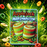 Applejack Marshmallow Sprinklez 3.5G Mylar Bag (Label & Authenticity Stickers Included)