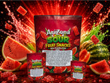 Arizona Sour Watermelon Fruit Snacks CUSTOM STICKER Combo Pack Mylar Bag Set – 32 (3.5g), 16 (1oz), 1 (1lb) 111