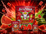 Arizona Sour Watermelon Fruit Snacks CUSTOM STICKER Combo Pack Mylar Bag Set – 32 (3.5g), 16 (1oz), 1 (1lb) 11
