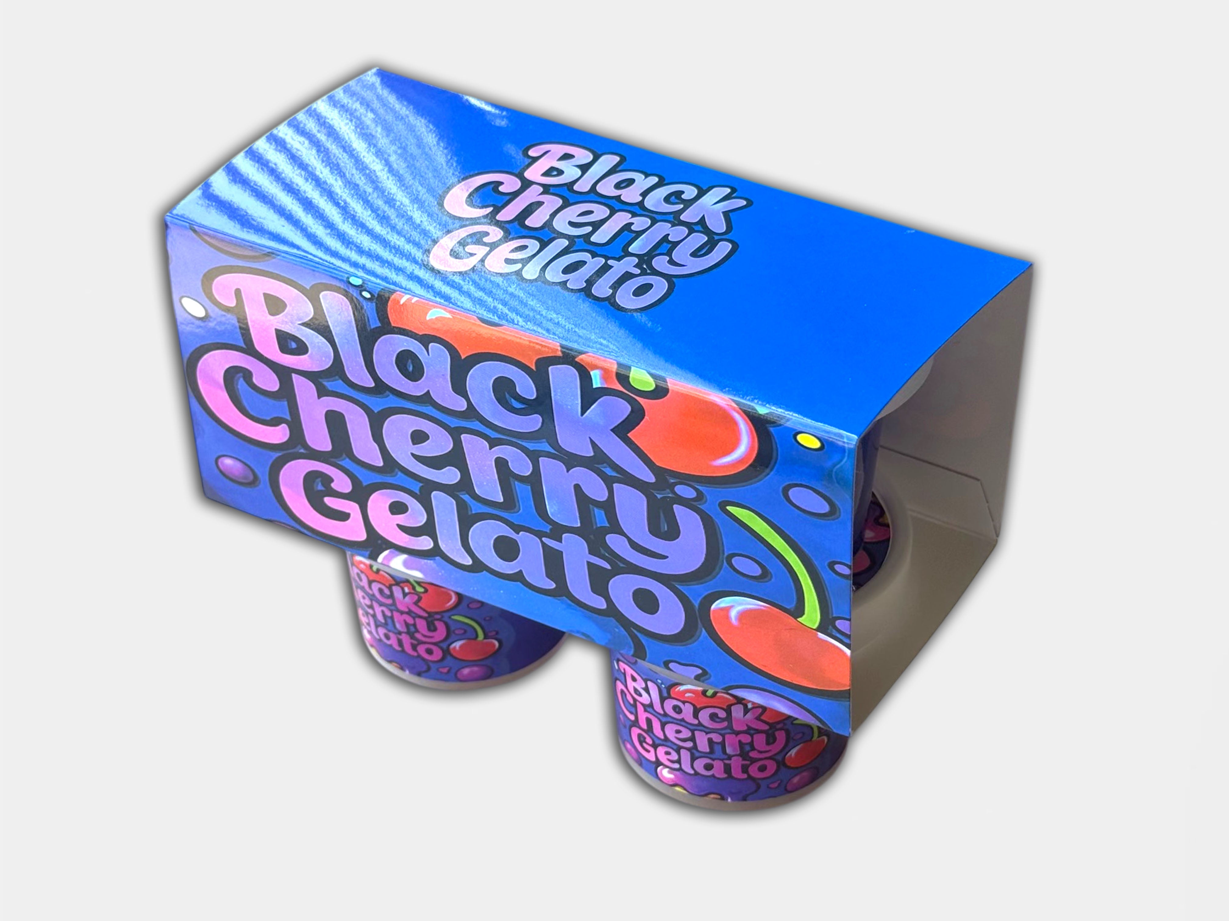 Black Cherry Gelato 4 Jar Set with Box (3.5g Yogurt Jar Set