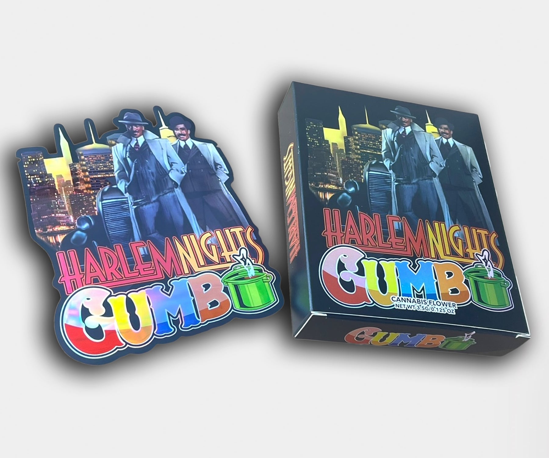 Brain Freeze in the world Holographic Mylar Bag 3.5G with BOX