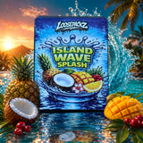 Island Wave Splash 3.5G Mylar Bag (Label & Authenticity Stickers Included)
