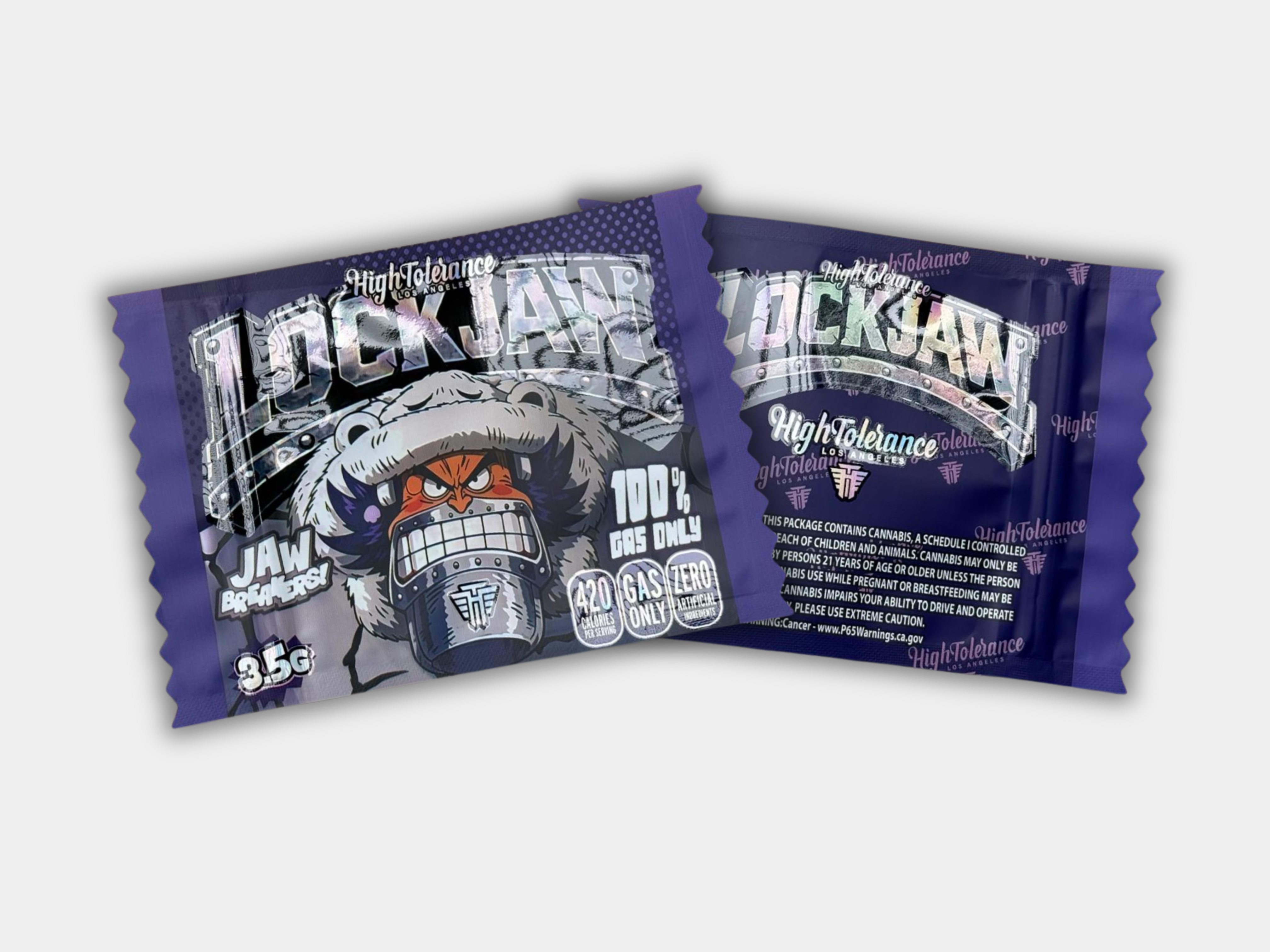 ゆ*ら様 グラニーバック　コヤンイサムチョン　ジョースくん Lockjaw Mylar Bag (3.5g) – Gorilla Boyz Inc