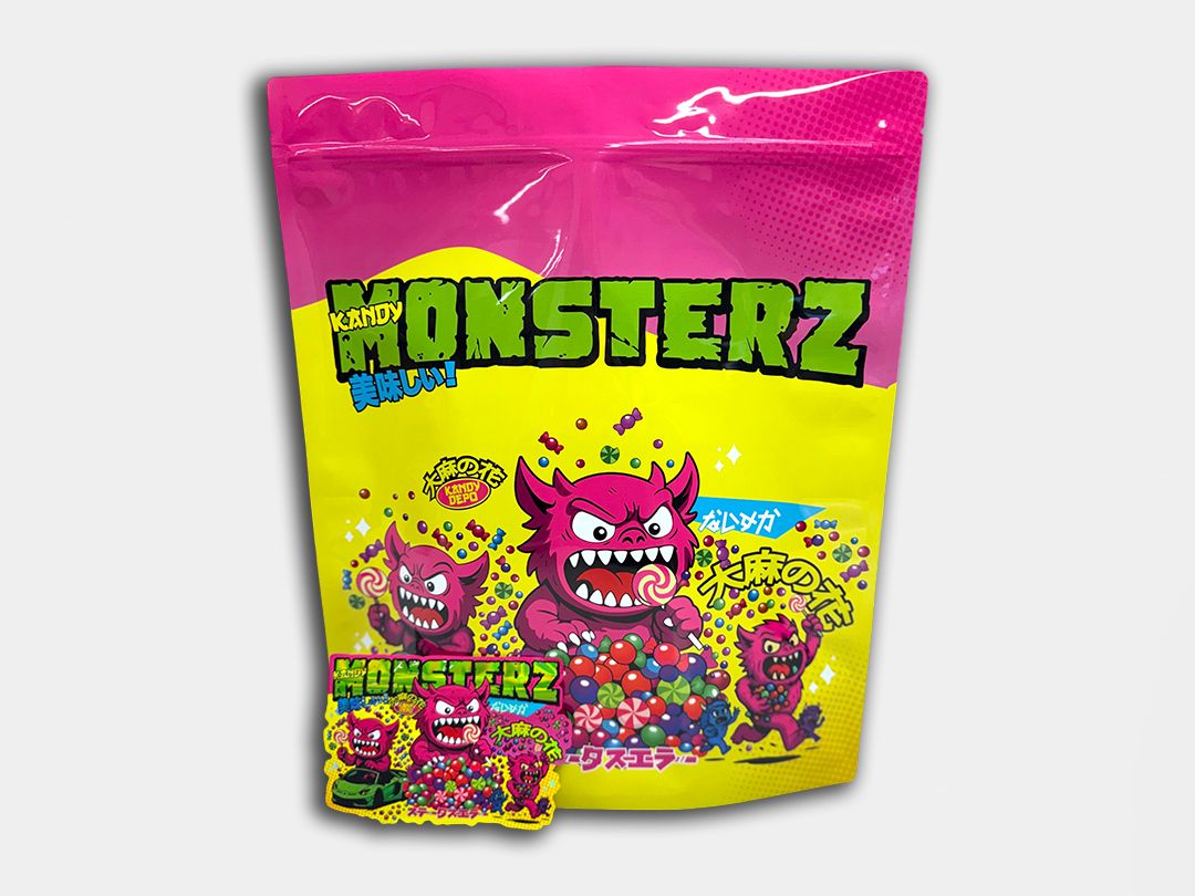 Monsterz Combo Mylar Bag Set (1 lb + 3.5g) | Premium Collectible