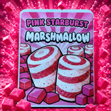 Pink Starburst Marshmallow Sprinklez 3.5G Mylar Bag (Label & Authenticity Stickers Included)