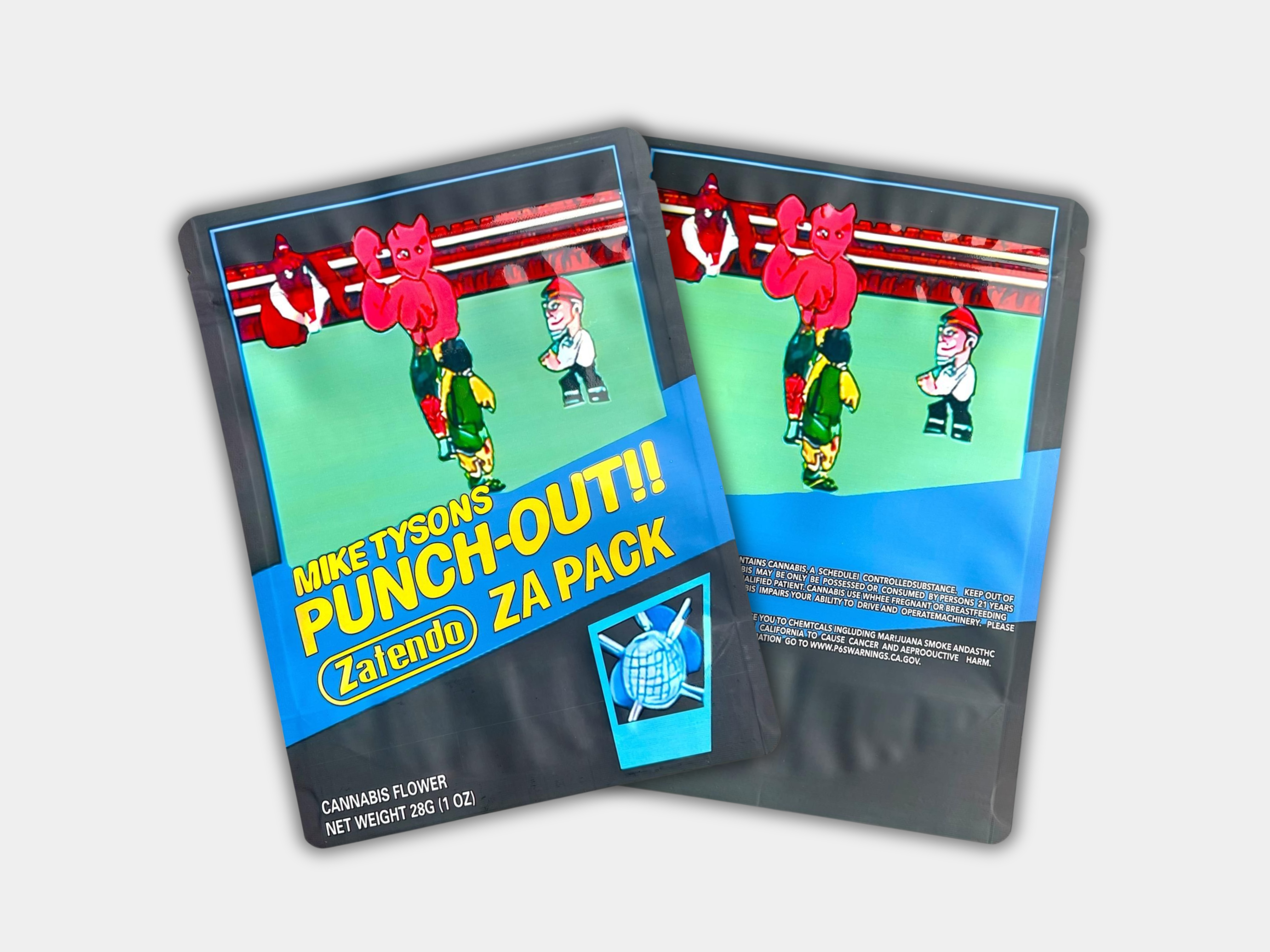 Punch-Out Zatendo Za Pack 1oz Mylar Bag | Smell-Proof Packaging