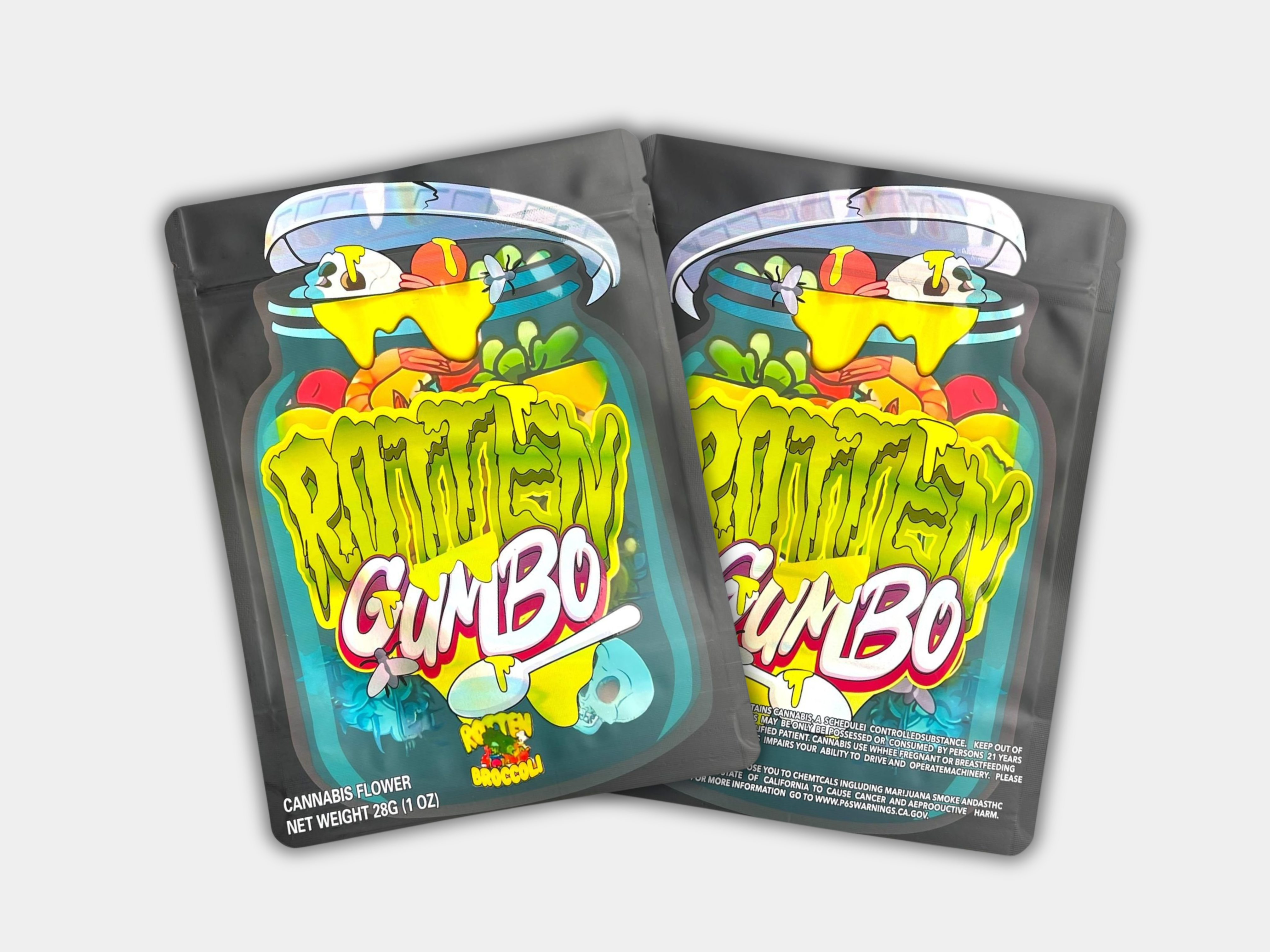 入手困難2CD Guila Bustabo／The Bustabo Legacy Rotten Gumbo 1oz Mylar Bag | Smell-Proof Packaging – Gorilla Boyz Inc