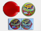 New 3.5g Trap Tape Bubble Gum Container with bag and Separate Sticker Seal