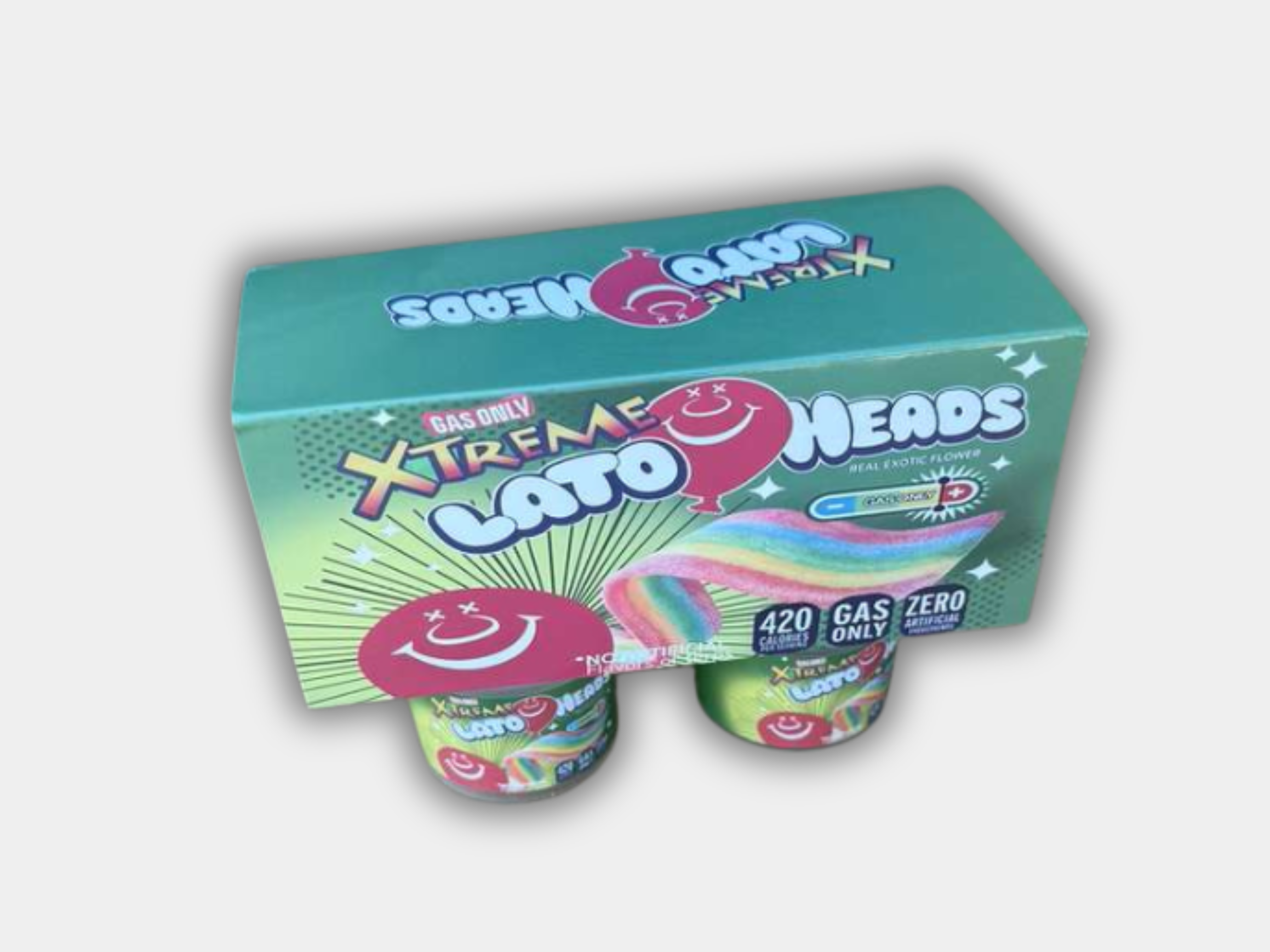 スポーツトイ・アクショントイ a-rt Holy Yogurt Xtreme Lato Heads 4 Jar Set with Box (3.5g Yogurt Jar Set)Gorilla