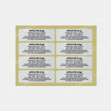 Apple Pie 3.5 gram stickers