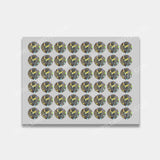 Fruit Peb mylar bags auth stickers