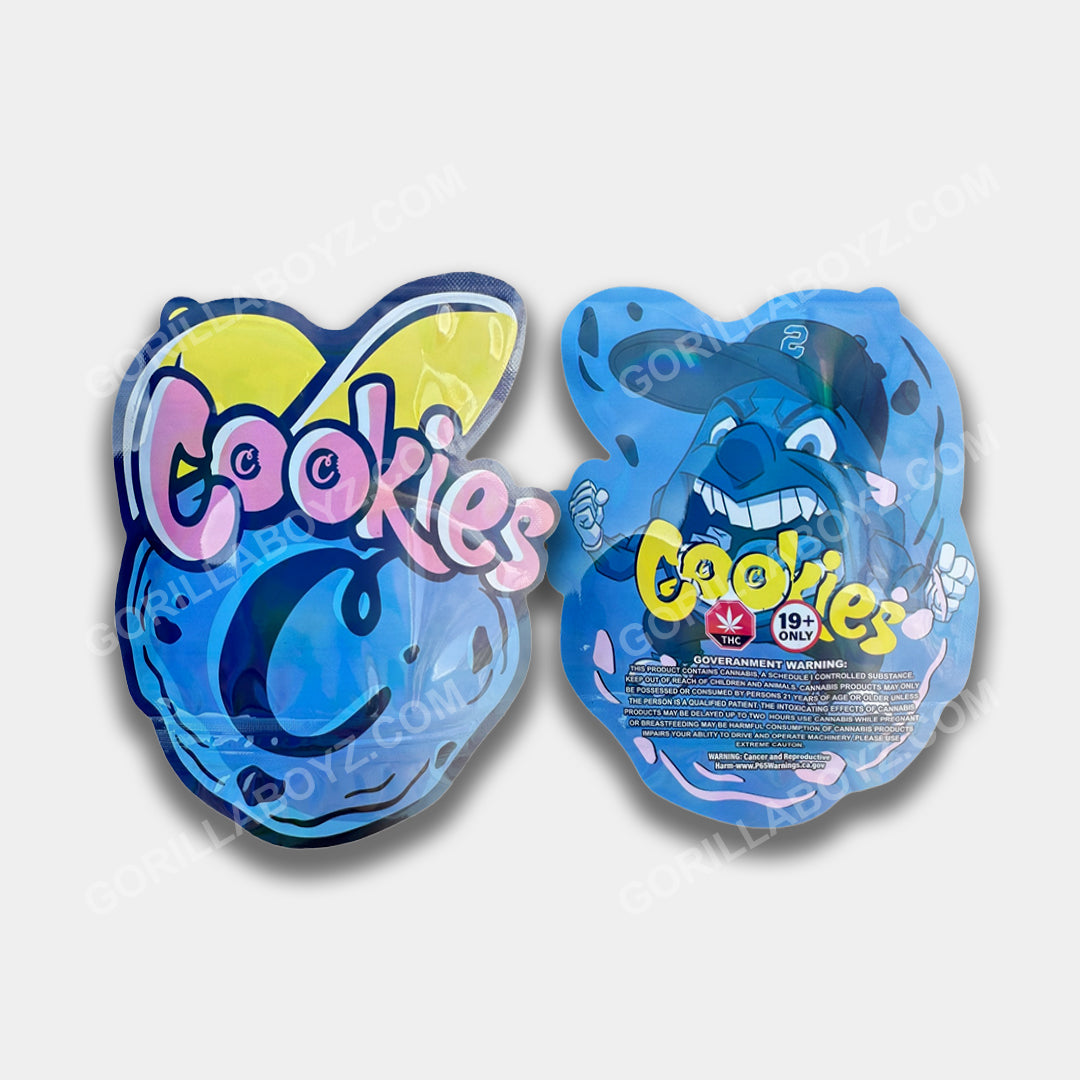 Cookies Mylar Bag 3.5 Grams | Smell Proof – Gorilla Boyz Inc