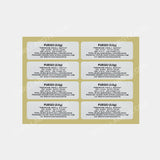 fuego 3.5 gram stickers