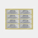 Funfeetti stickers mylar bags