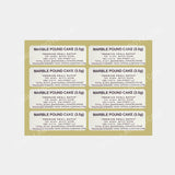 Marble Pound Cake Mylar Bag 3.5 Grams