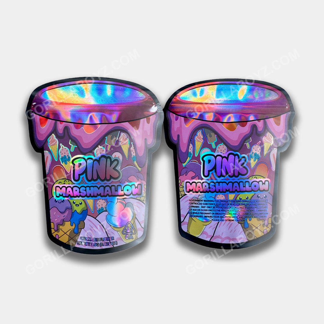 Marshmallow Bear-Pink main image 1