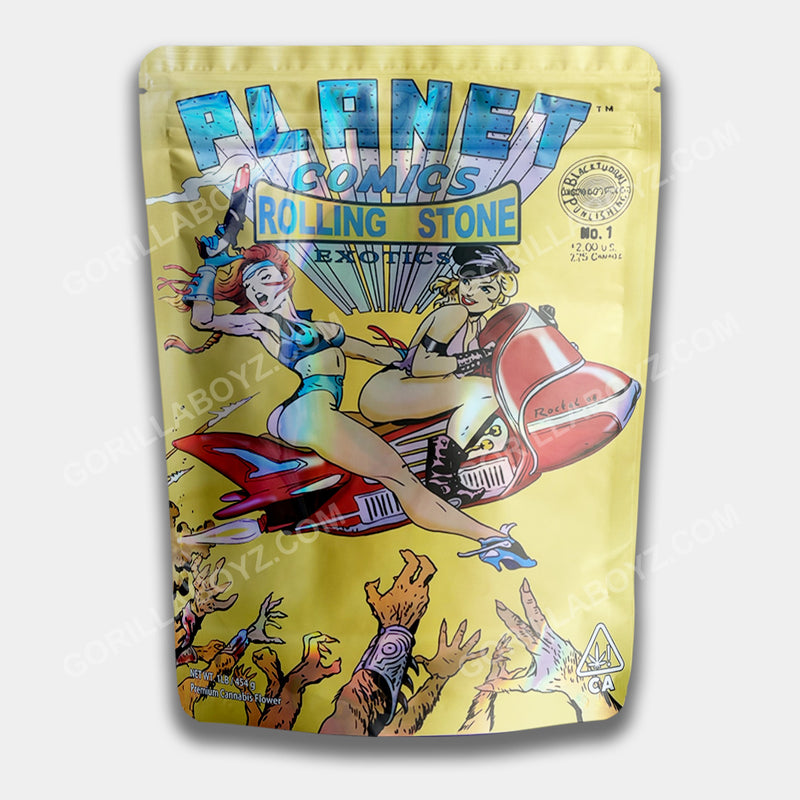 Planet Comics 16 oz mylar bags
