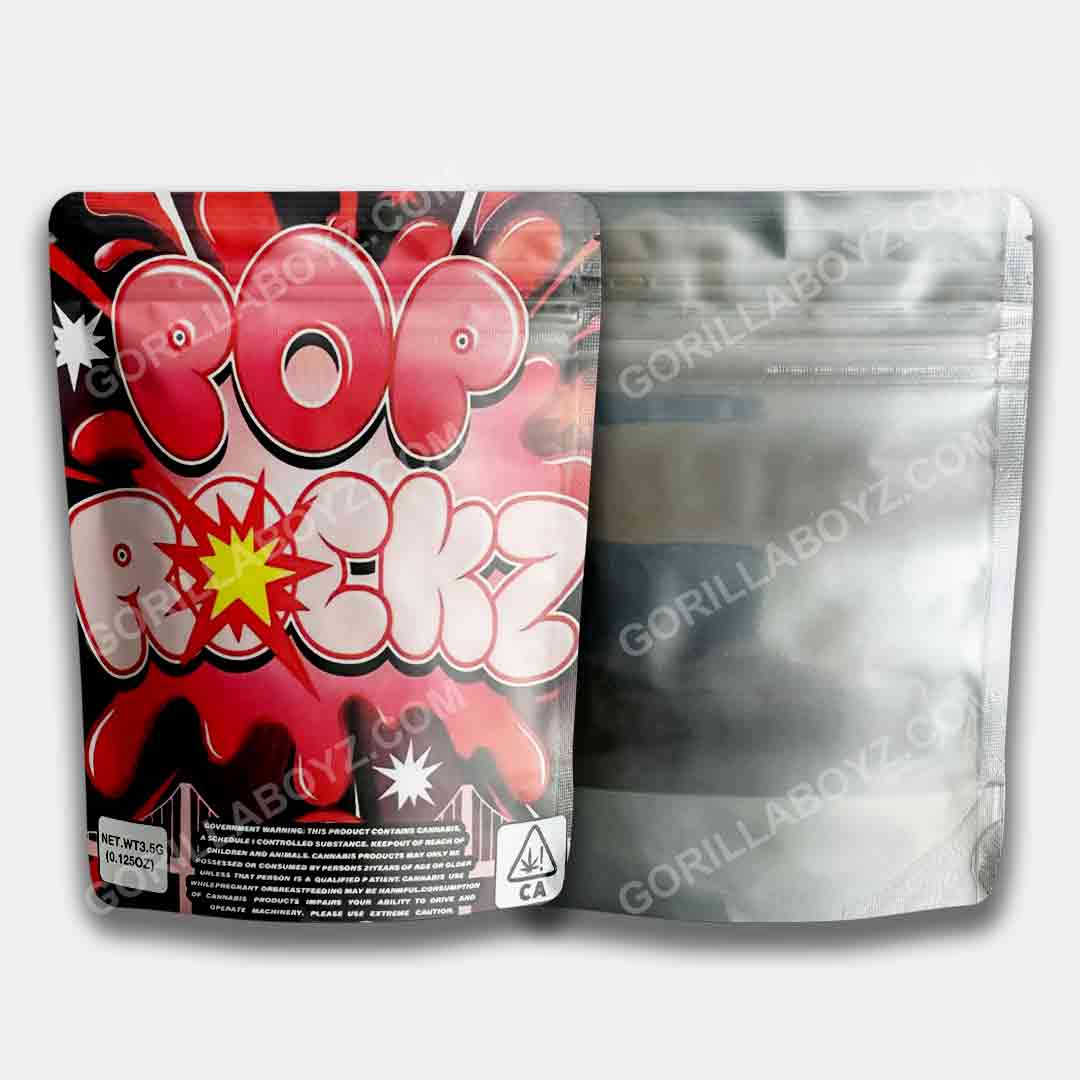 Mylar Bags 3.5 Grams Cali X Zlime  Smell-Proof Ziplocks – Gorilla Boyz Inc