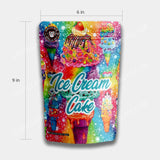 ice cream cake 1 oz mylar bags