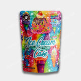 ice cream cake design mylar bags