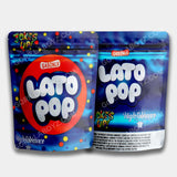 Lato Pop Blue mylar bags