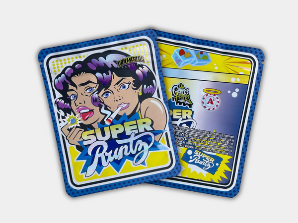 Super Runtz Mylar Bag by Don Merfos 3.5g Mylar Bag