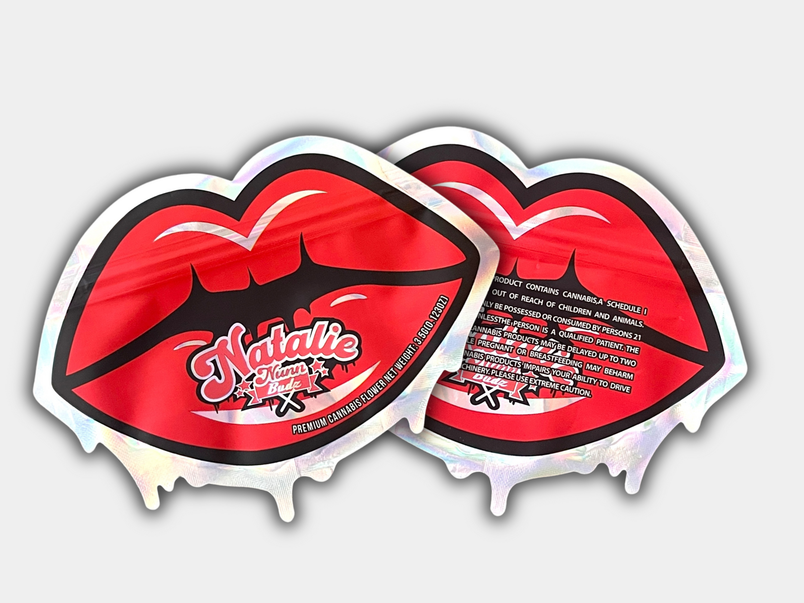 Natalie Nunn Budz Mylar Bag 3.5 Grams | Smell Proof – Gorilla Boyz Inc