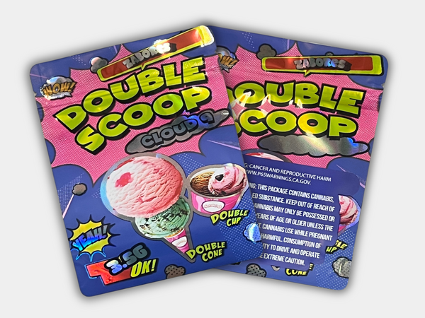 Double Scoop Mylar Bag 3.5 Grams