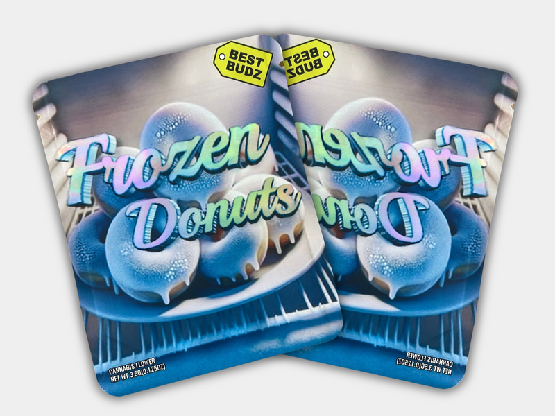 Frozen Donuts Mylar Bag 3.5 Grams