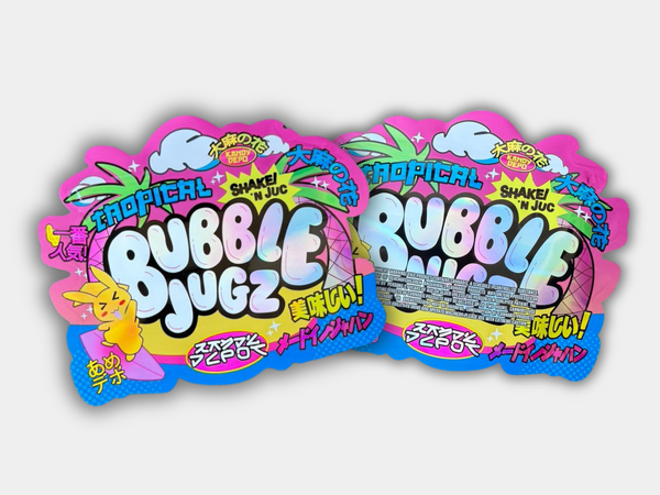 Tropical Bubble Jugz 3.5G Mylar Bag | Kandy Depo Shake ‘N Juc Edition
