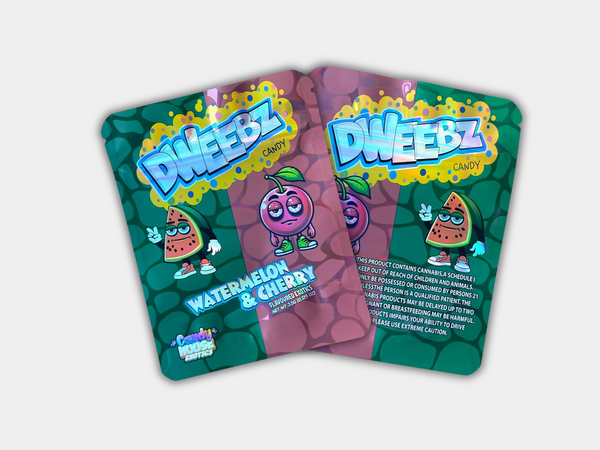 Dweebz Candy Watermelon & Cherry Mylar 3.5G Bag