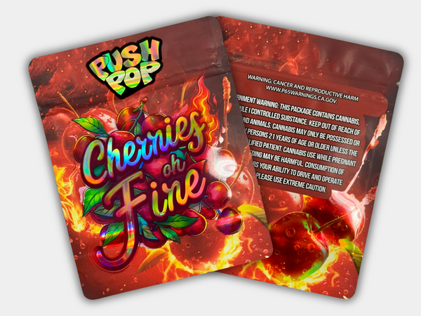 Cherries Oh Fine Mylar Bag 3.5 Grams