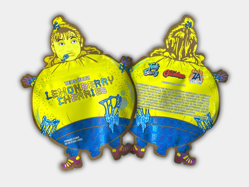 Teds Budz Lemonberry Cherries Mylar Bag 3.5 Grams