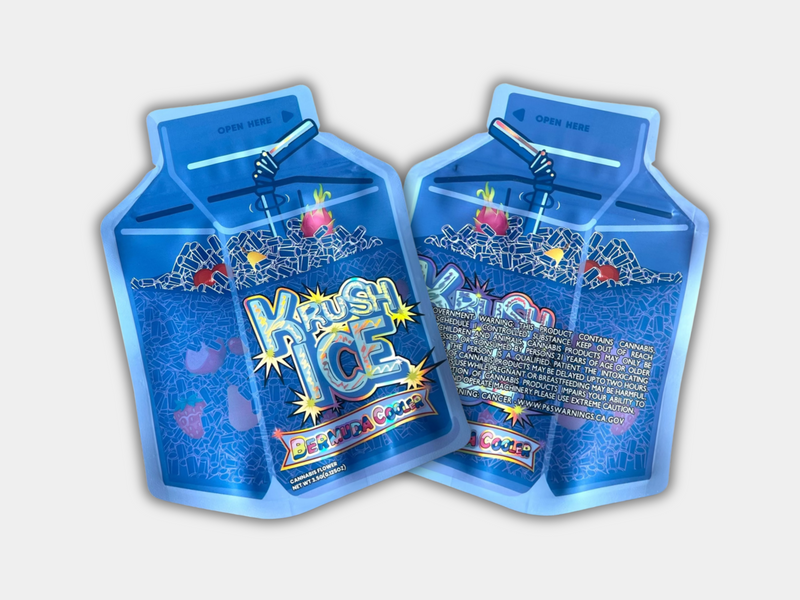 Krush Ice Bermuda Cooler Mylar Bag 3.5 Grams