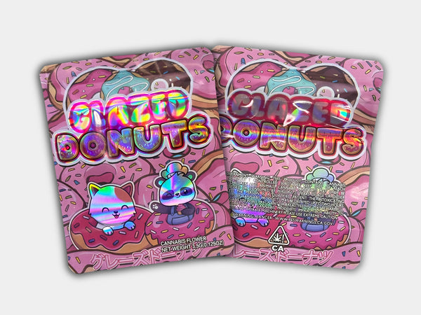 Glazed Donuts Mylar Bag 3.5 Grams