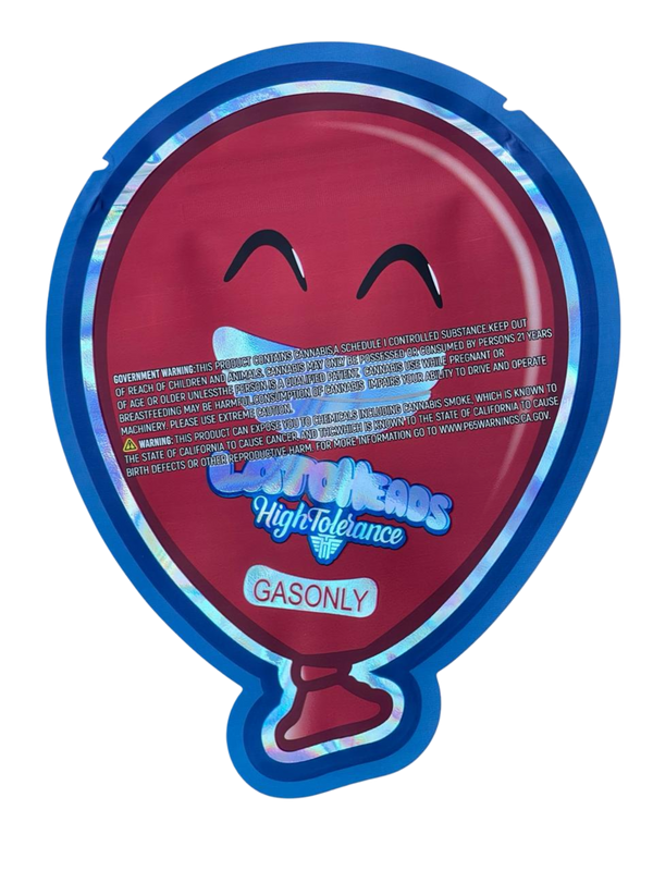 Loudheads 3.5G Mylar Bag – GASONLY Edition