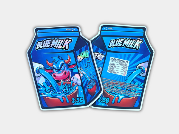 Blue Milk Mylar Bag 3.5G