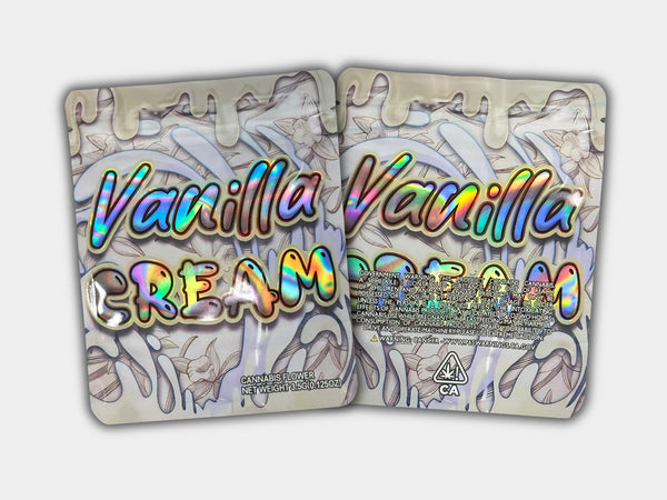 Vanilla Cream Mylar Bag 3.5 Grams