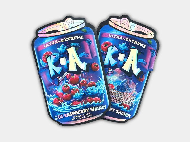 Ultra-Extreme K.A. Blue Raspberry Shandy Mylar Bag 3.5 Grams