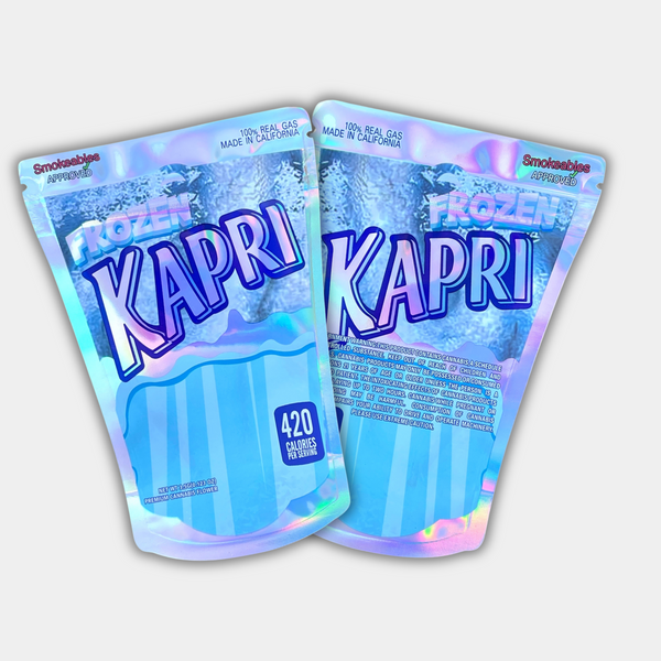 Kapri Frozen Mylar Bag 3.5G | Smell Proof – Gorilla Boyz Inc