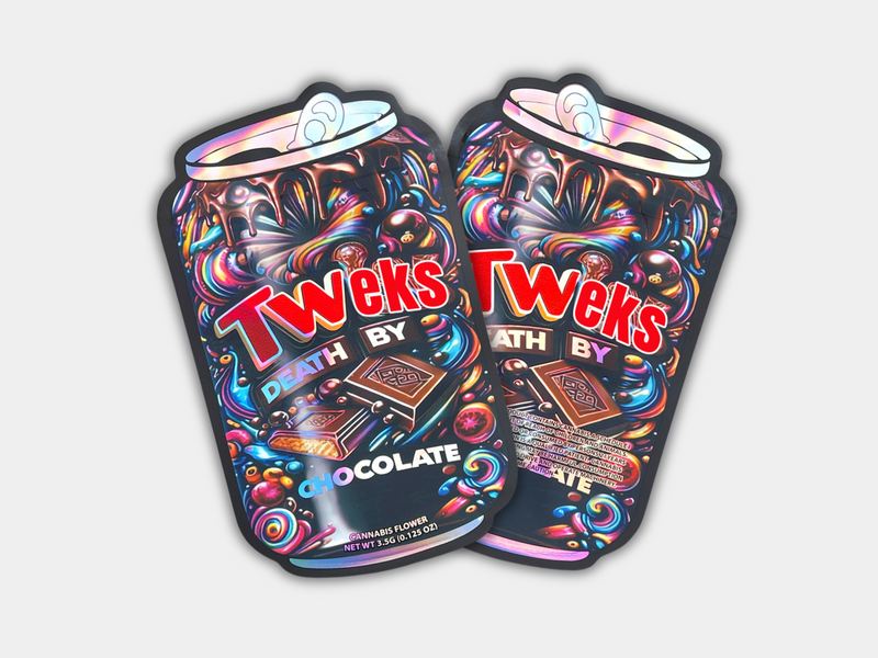 Tweks Death By Chocolate Mylar Bag 3.5 Grams