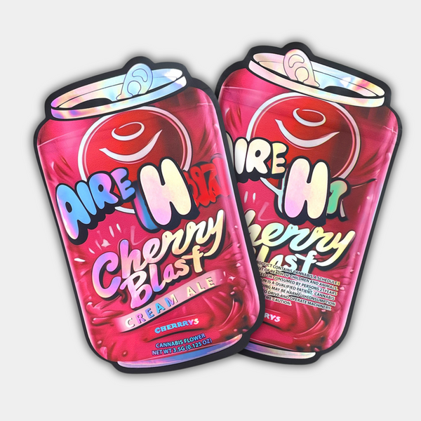 Aire H Cherry Blast Mylar Bag 3.5 Grams | Smell Proof – Gorilla