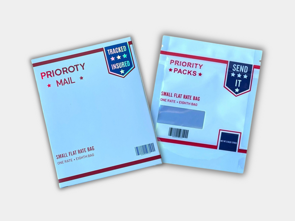 Priority Mail Mylar Bag with BOX